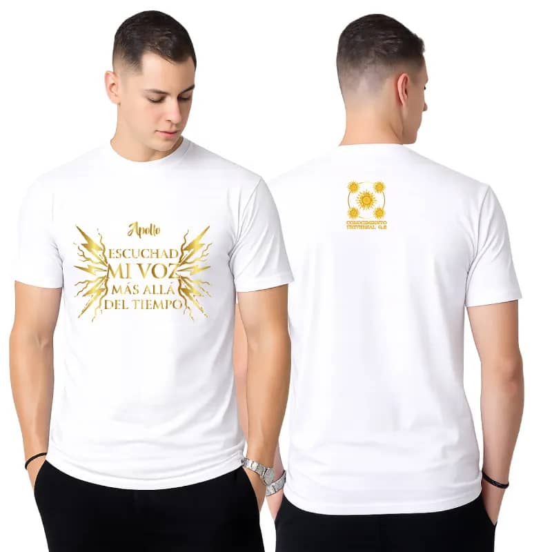 Camiseta Apollo - Diseño 04 (Blanco)