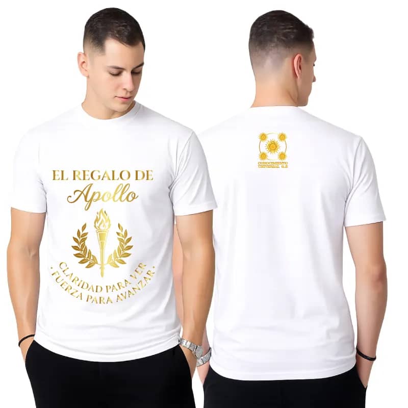 Camiseta Apollo - Diseño 07 (Blanco)